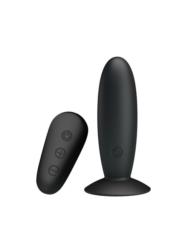 Mr Play Plug Anal con Vibracion y Control Remoto USB