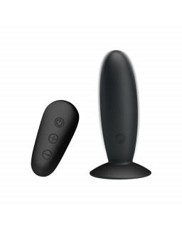 Mr Play Plug Anal con Vibracion y Control Remoto USB