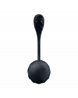 Ribbed Petal con Satisfyer Connect APP Negro