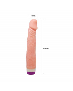 Vibrador Color Natural 22 cm