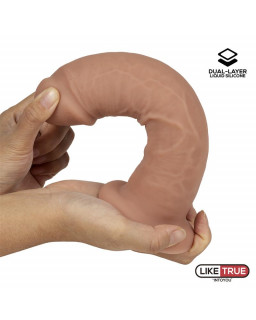 Dildo Realista Silicona Liquida Dual Layer 825