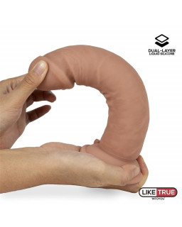 Dildo Realista Silicona Liquida Dual Layer 85