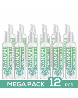 Pack de 12 Lubricante Base Agua Cannabis 150 ml