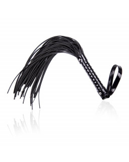 Flogger con Mango Brillante 44 cm Negro