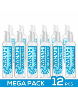 Pack de 12 Lubricante Base Agua Efecto Frio 150 ml