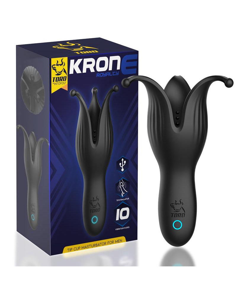 Krone Copa Masturbadora para el Pene Silicona USB