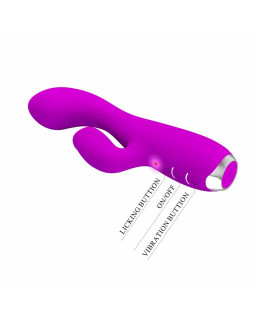 Gloria Vibrador con Lengua USB