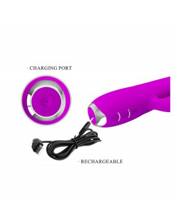 Gloria Vibrador con Lengua USB