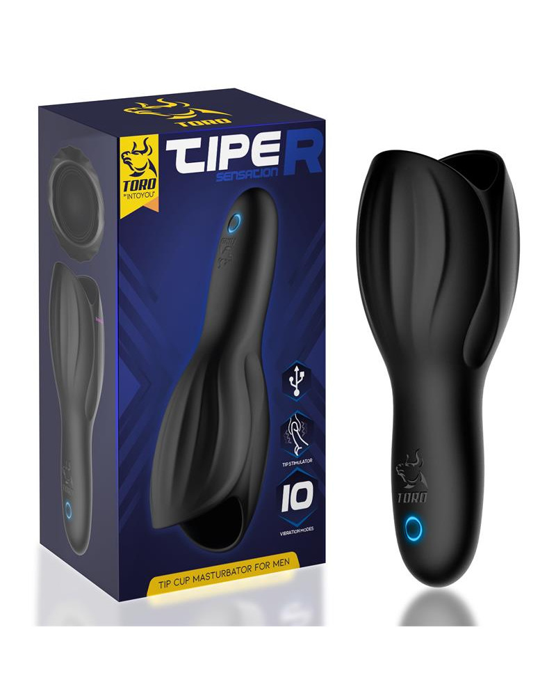 Tiper Copa Masturbadora para el Pene Silicona USB