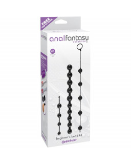 Anal Fantasy Collection Kit Bolas Anales Principiantes Color Negro