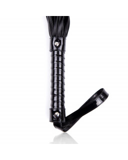 Flogger con Mango Brillante 44 cm Negro