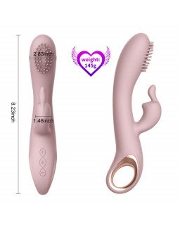 Vibrador Silicona USB Angels Kiss 20 cm