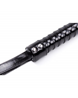 Flogger con Mango Brillante 44 cm Negro