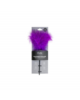 Plumas Estimuladoras con Mango Largo Purpura