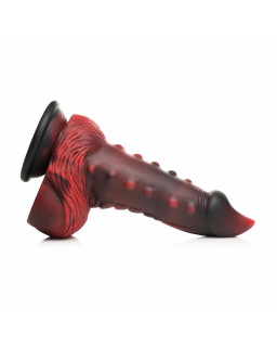 Lava Demon Thick Nubbed Dildo Demonio