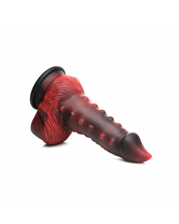 Lava Demon Thick Nubbed Dildo Demonio