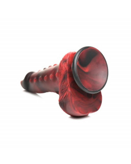 Lava Demon Thick Nubbed Dildo Demonio