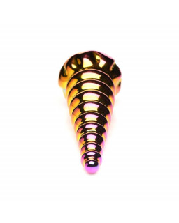 Dildo de Vidro de Borosilicato Twilinght Rainbow