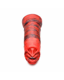 Fire Dragon Red Scaly Dildo Dragon