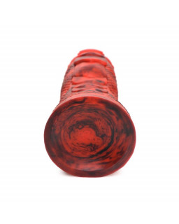 Fire Dragon Red Scaly Dildo Dragon