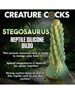 Dildo Dragon Stegosaurus Spiky Reptile