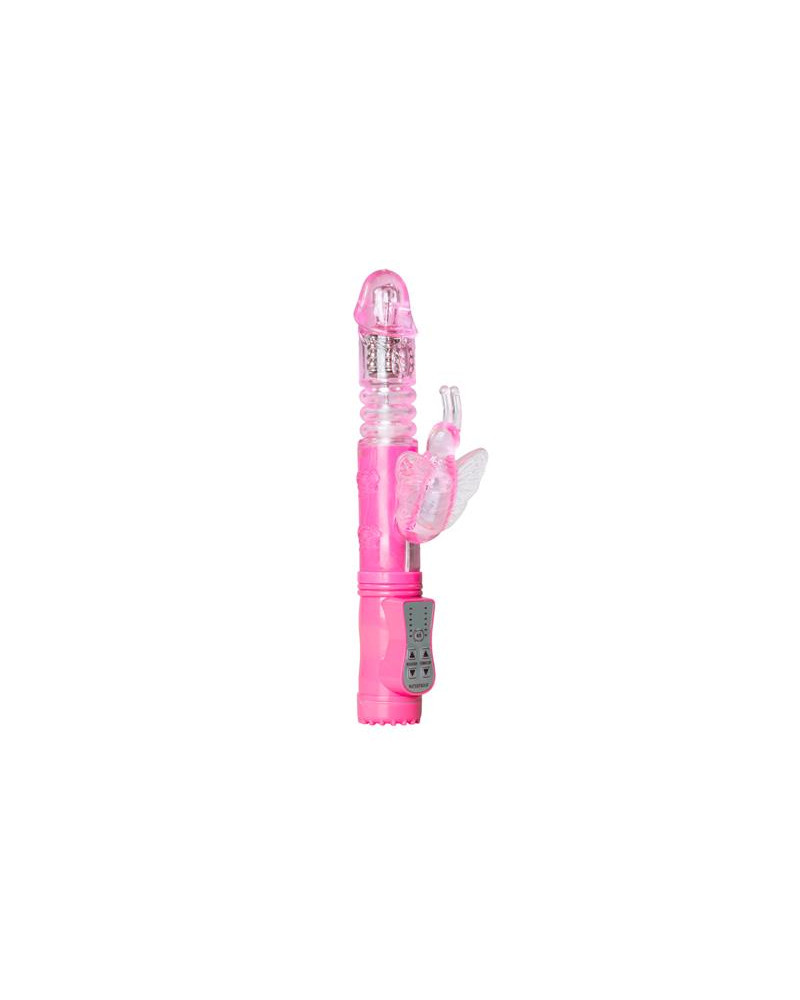 Vibrador de Conejito Mariposa Rosa