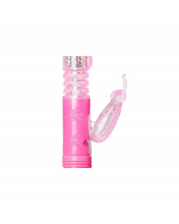 Vibrador de Conejito Mariposa Rosa