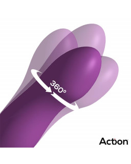 Toka Vibrador con Oscilacion 360º y Lengua Estimuladora