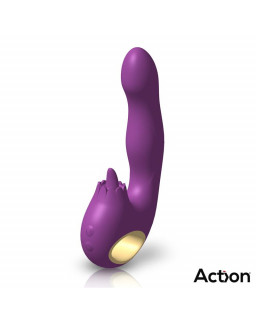 Toka Vibrador con Oscilacion 360º y Lengua Estimuladora