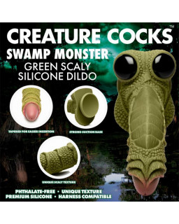 Scaled Swamp Monster Dildo 94