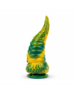 Dildo Tentacle Delight Verde y Amarillo 224 cm 88