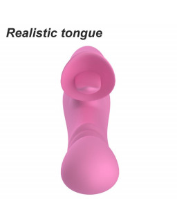 T May Vibrador con Empuje y Movimiento Swing