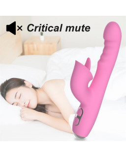 T May Vibrador con Empuje y Movimiento Swing