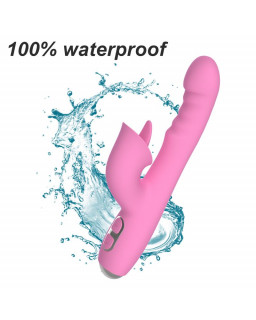 T May Vibrador con Empuje y Movimiento Swing