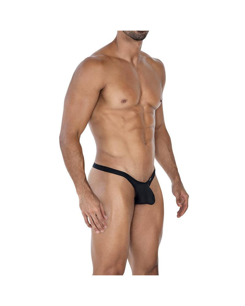 C4MSPXBUL02 Tanga Bulge Negro