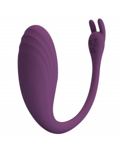 Catalina Huevo Vibrador con APP Purpura