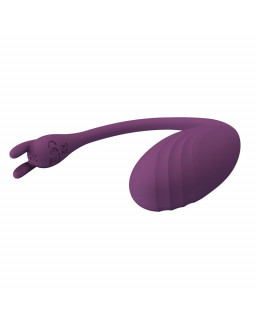 Catalina Huevo Vibrador con APP Purpura