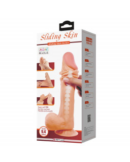 Dildo Realista Piel Deslizante 24 cm