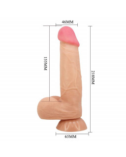 Dildo Realista Piel Deslizante 218 cm