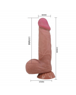 Dildo Realista Piel Deslizante 218 cm