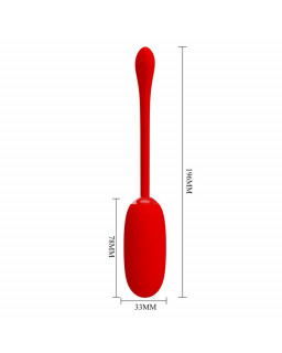 Julius Huevo Vibrador Rojo