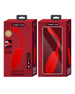 Kirk Huevo Vibrador Rojo