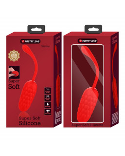 Marina Huevo Vibrador Rojo