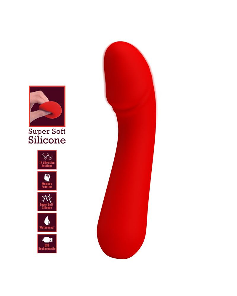 Cetus Vibrador Rojo