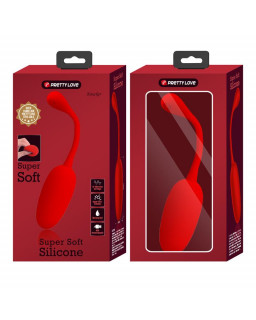 Knucker Huevo Vibrador Rojo