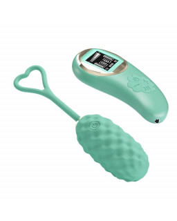 Vivian Huevo Vibrador con Control Remoto Pantalla Digital Verde