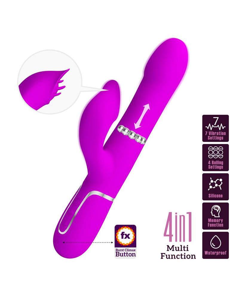 Falin Rolling Vibrador con Bolas Rotatorias USB