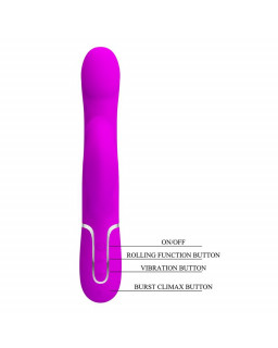 Falin Rolling Vibrador con Bolas Rotatorias USB