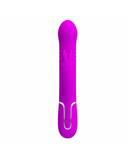 Coale Vibrador con Bolas Rotatorias y Up and Down USB