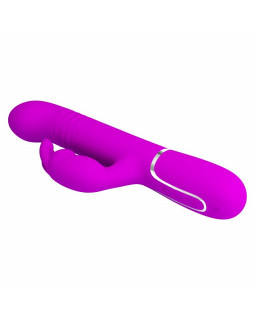 Coale Vibrador con Bolas Rotatorias y Up and Down USB